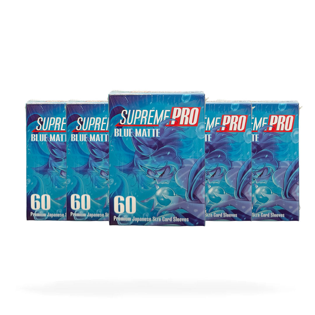 supreme pro card sleeves SupremePro Matte - Blue Premium