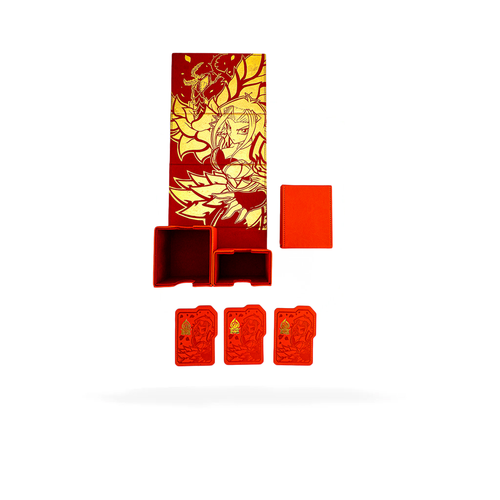 ROSE 2.0 - PREMIUM LEATHER DOUBLE DECK BOX! – TSX1 - Premium TCG