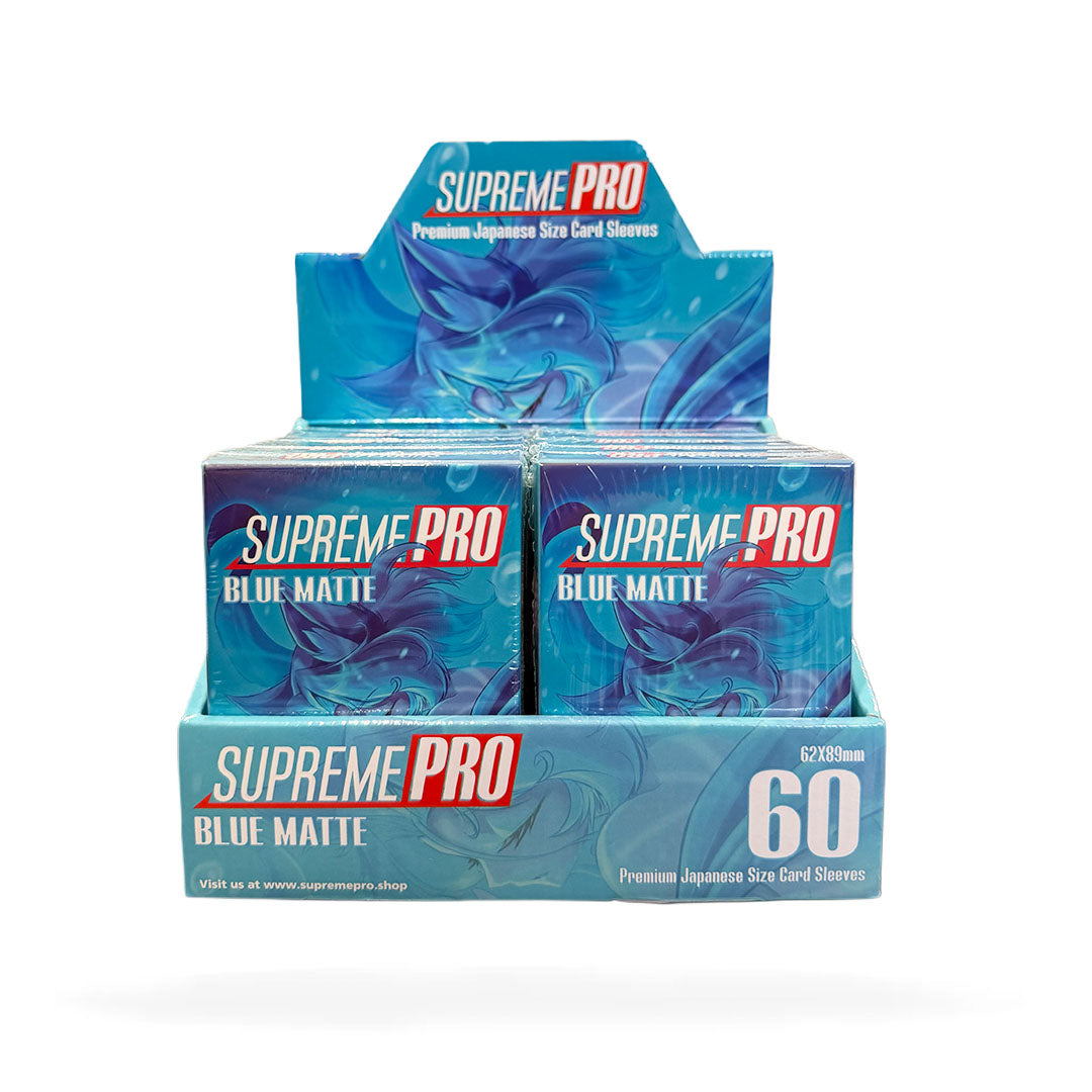 supreme card sleeves SupremePro Matte - White Premium TCG Card Sleeves  TSX1