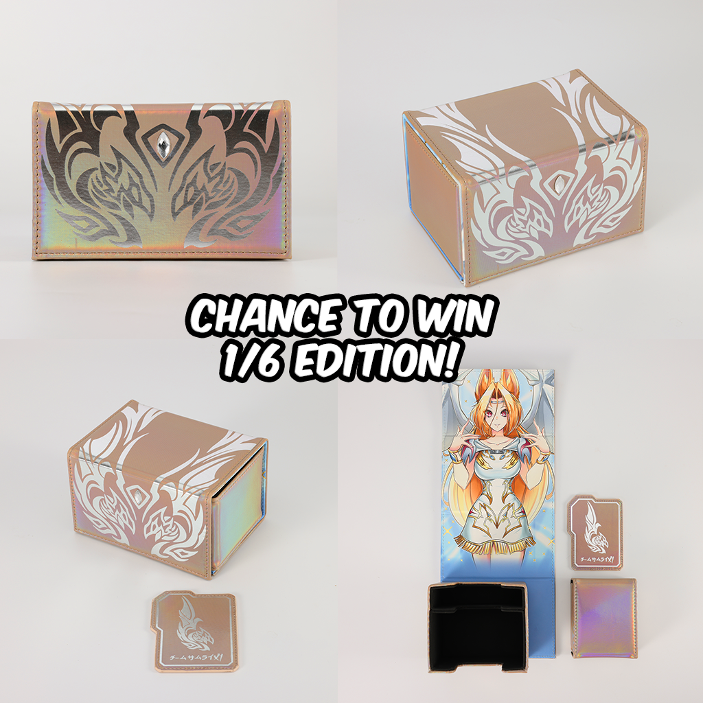 WHITE DESTINY - PREMIUM LEATHER DECK BOX! – TSX1 - Premium TCG