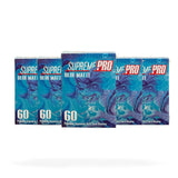 SupremePro Matte - Blue Premium TCG Card Sleeves (5 Pack)