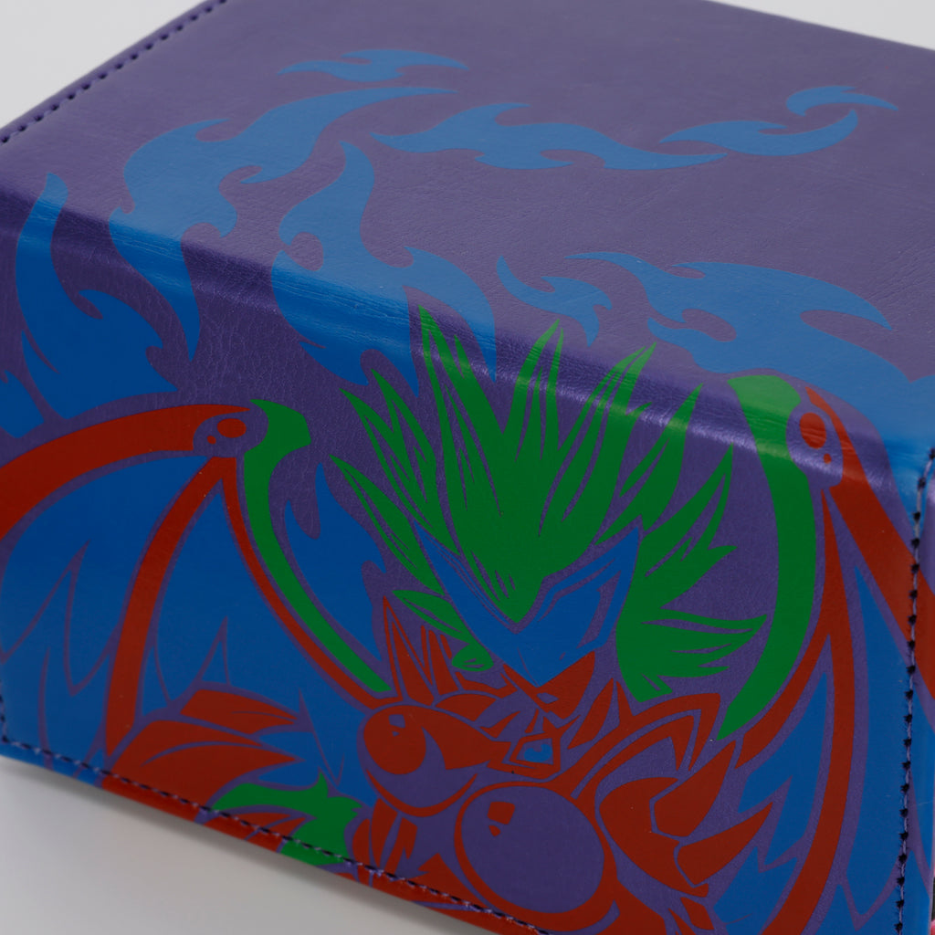 EVIL HERO 4.0 - PREMIUM HOLO FOIL LEATHER DECK BOX! (BFCM Release) TSX1 - Premium TCG Accessories EVIL HERO 4.0 - PREMIUM HOLO FOIL LEATHER DECK BOX! (BFCM Release) TSX1 - Premium TCG Accessories