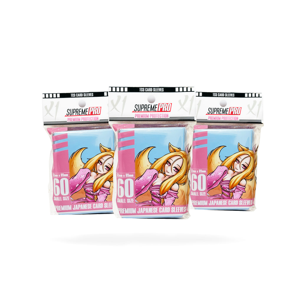 SupremePro - Baby Blue Premium TCG Card Sleeves (3 Pack) TSX1 - Premium TCG Accessories SupremePro - Baby Blue Premium TCG Card Sleeves (3 Pack) TSX1 - Premium TCG Accessories
