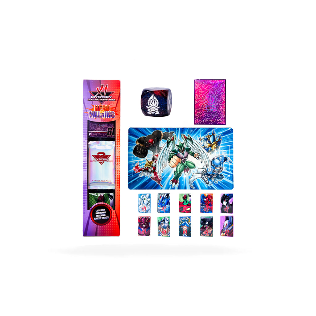 HEROS vs VILLAINS TSX1 Special Collector's Box! TSX1 - Premium TCG Accessories HEROS vs VILLAINS TSX1 Special Collector's Box! TSX1 - Premium TCG Accessories