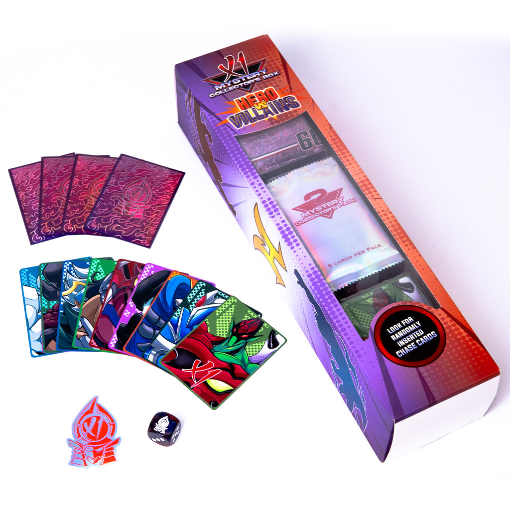 HEROS vs VILLAINS TSX1 Special Collector's Box! TSX1 - Premium TCG Accessories HEROS vs VILLAINS TSX1 Special Collector's Box! TSX1 - Premium TCG Accessories