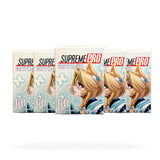 SupremePro Matte - White Premium TCG Card Sleeves (5 Pack)