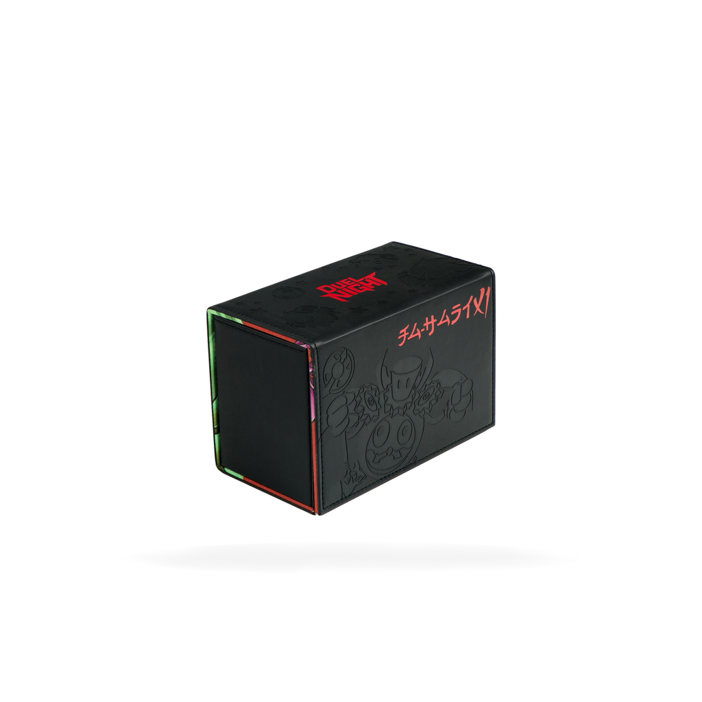 Duel Night S1 Official Holographic Leather Deck Box! (Pre-Order) TSX1 - Premium TCG Accessories Duel Night S1 Official Holographic Leather Deck Box! (Pre-Order) TSX1 - Premium TCG Accessories
