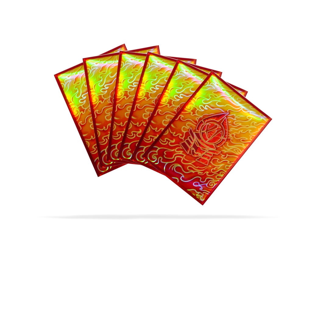 flamme rouge card sleeves SupremePro - Fire Dojo Holographic Sleeves – TSX1
