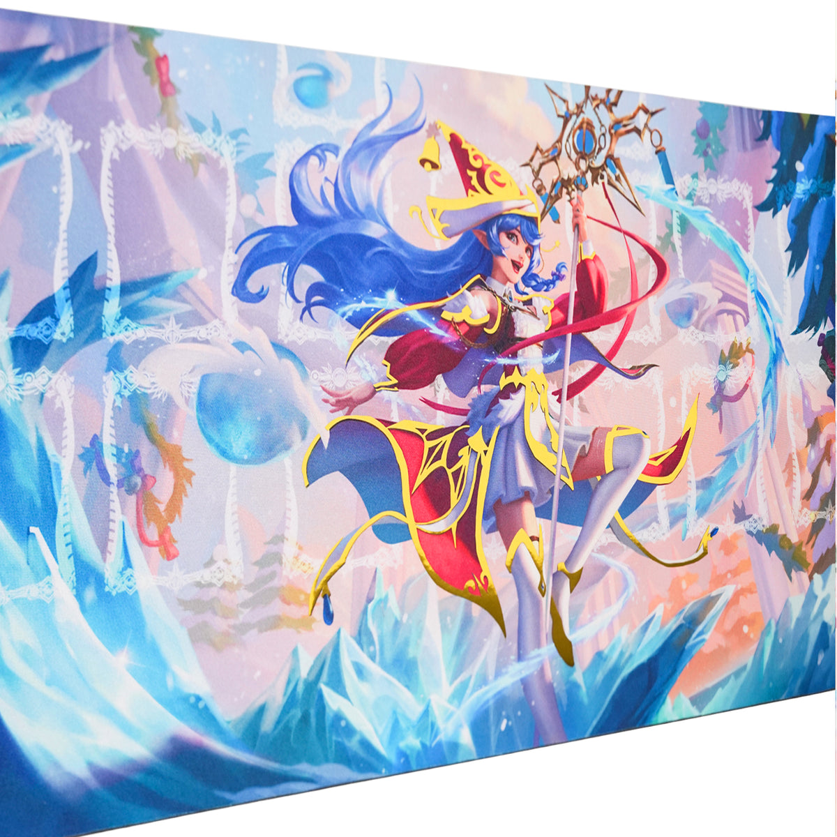 Winter Enchantress Holo Series Playmat! TSX1 Premium TCG Accessories
